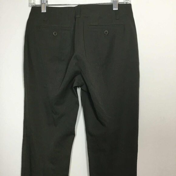 Peace of Cloth Military Brown Gorpcore Utility Side Zip Straight Leg Pants Sz 0 - Picture 6 of 8